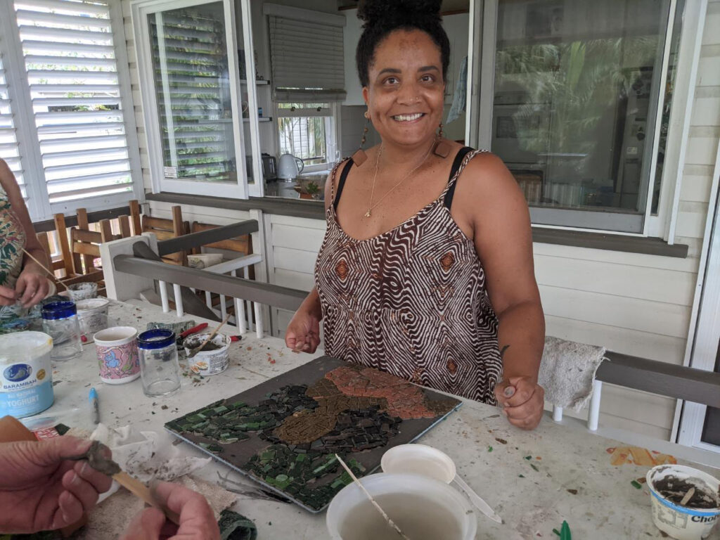 Islander Women mosaic
